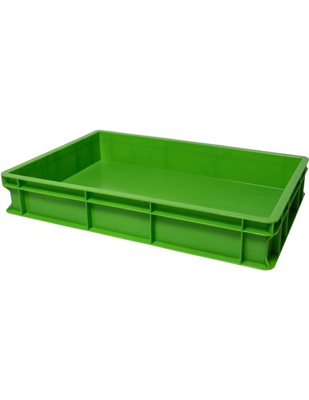 Pizza Dough Box 600x400x100mm Green Polypropylene | VAS010-VG