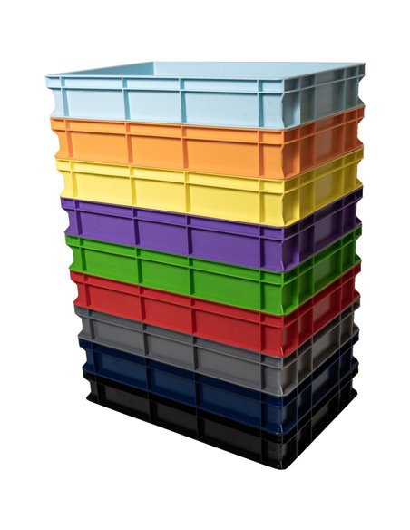 Pizza Dough Box 600x400x100mm Green Polypropylene | VAS010-VG