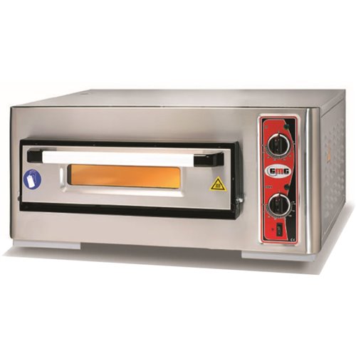 Electric Pizza Oven 1 chamber 620x620mm Capacity 4 pizzas at 12" 230V/1 phase | PF6262E