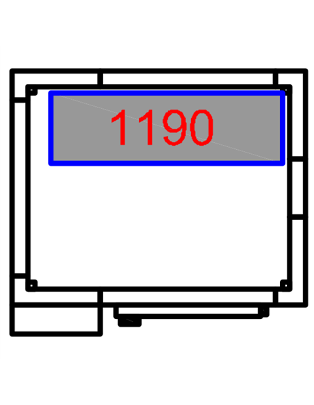 Cold room with Cooling unit 1200x1500x2010mm Volume 2.6m3 | CR1215201