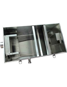 Grease trap Fat separator Stainless steel 15 litres | OS4 2