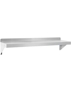 Wall Shelf Stainless steel 1500x300x250mm | WHWS126018