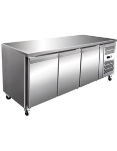 Commercial Freezer counter Ventilated 3 doors Depth 600mm | FS31V
