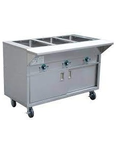 Mobile Bain marie with...