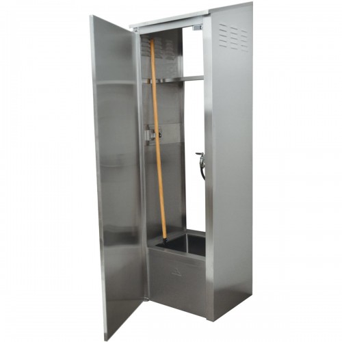 Janitorial Mop Sink Cabinet Stainless steel Single | DA-FMSC263384418KD
