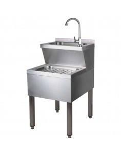 Janitorial Sink &amp Basin Stainless steel Depth 600mm | DA-VHWA56