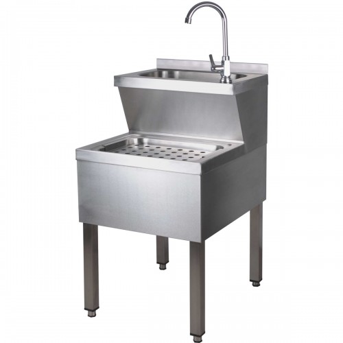 Janitorial Sink &amp Basin Stainless steel Depth 600mm | DA-VHWA56