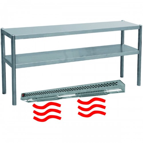 Heated Gantry with Strip heater 2 levels Width 1500mm Height 700mm | DA-THAB2R157-THKBS154