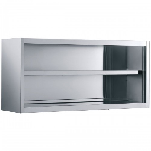 Wall cabinet Open Stainless steel Width 1400mm Depth 400mm | DA-THWOR144