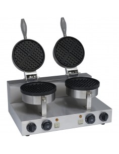 Commercial Waffle Maker Double Round | DA-WB2