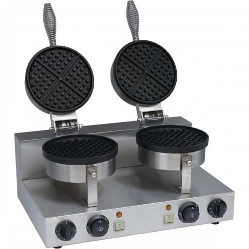Commercial Waffle Maker Double Round | DA-WB2