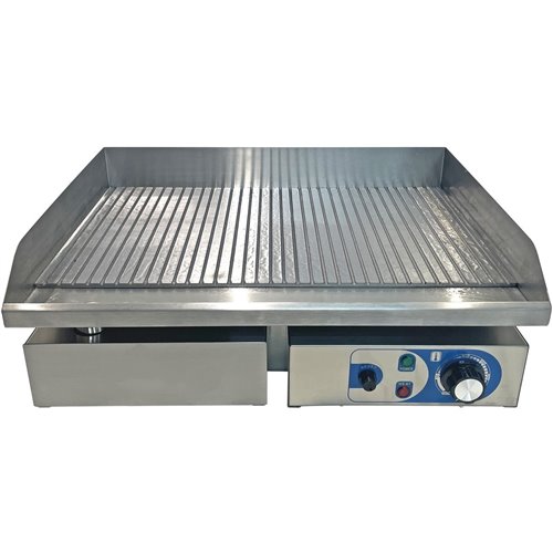 Commercial Griddle Ribbed Medium 1 zone 3kW Electric | DA-WHEG818AR