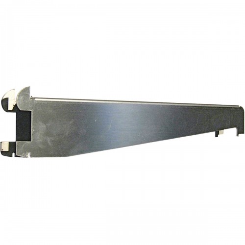 Wall shelf 2 levels 2000x300mm Stainless steel | DA-THWBS2R203