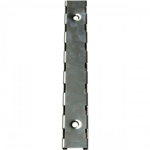 Wall shelf 2 levels 2000x400mm Stainless steel | DA-VWS2042