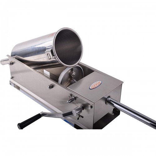 Commercial Sausage Stuffer 5 litre Stainless steel Horizontal | DA-SH5