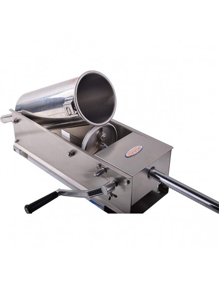 Commercial Sausage Stuffer 5 litre Stainless steel Horizontal | DA-SH5