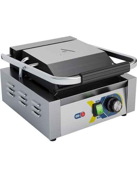 Heavy Duty Panini Contact grill Single Smooth | DA-EGD10A