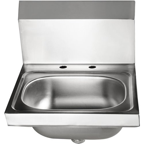 Wall mounted Hand Sink Deck mounted faucet Stainless steel | DA-HS12DH
