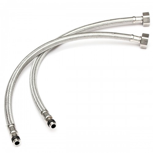 Basin Mixer Tap with Stainless Steel Spout Single Lever Chrome | DA-50221000