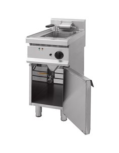 Professional Free standing Fryer Electric Single tank 20 litres 12kW | DA-THE7F18 2