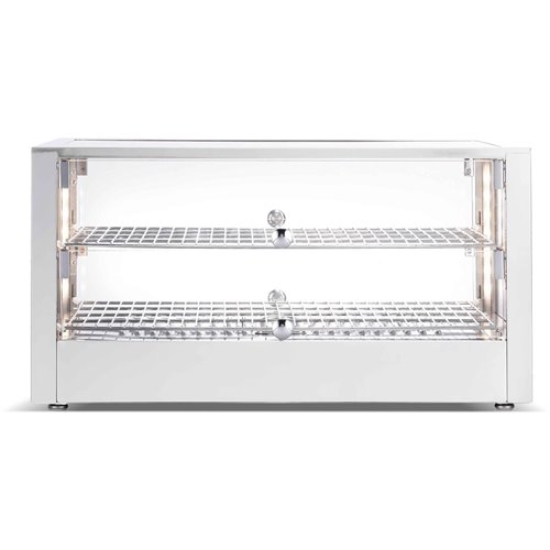 2 Tier Heated Display Case 80 Litres Countertop | DA-HW80