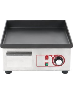 Commercial Griddle Smooth 360x380mm Enamelled plate 1.5kW Electric | DA-EG3638 2