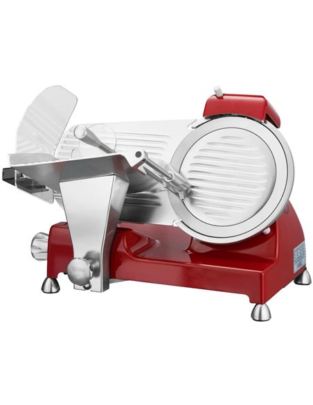 Commercial Meat slicer 8''/220mm Aluminium Coated Red | DA-BF220ROUGE