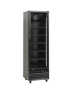 Commercial Display Refrigerator with Glass door 400 litres Black | DA-BLG4001M