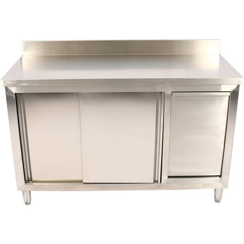 Commercial Cupboard Right side Rubbish Bin 1400x600x850mm | DA-SCP60140BRBR