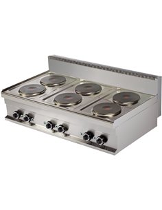 Electric boiling top 6 plates 15.6kW | DA-Hotmax 700 ER731S