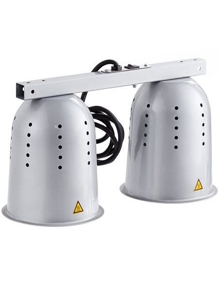 Commercial Suspension Food Warmer 2 heating lamps | DA-WLB550