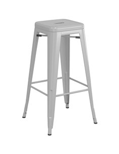 High Bar stool Steel Grey Indoors | DA-WW165G
