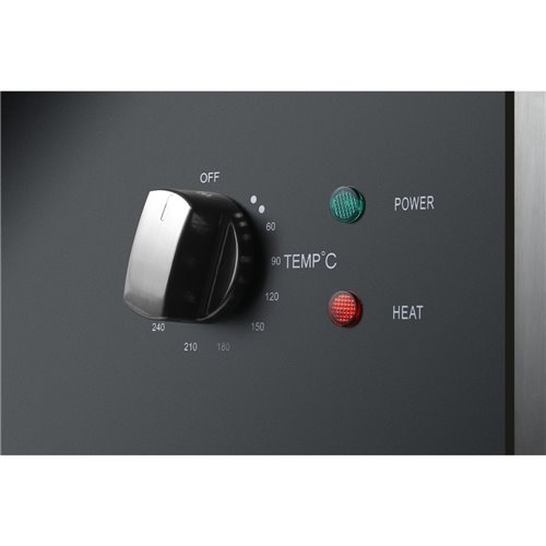 Commercial Griddle Smooth 610x620x360mm 8kW Electric | DA-HEG824