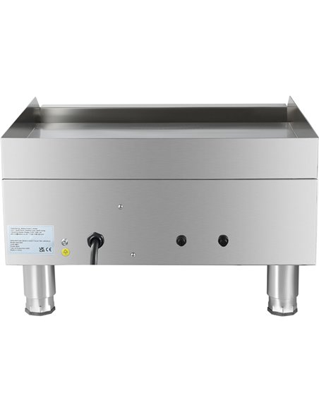 Commercial Griddle Smooth 610x620x360mm 8kW Electric | DA-HEG824