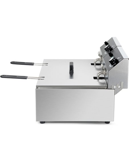 Commercial Fryer Single Electric 12 litre 5kW Countertop | DA-HEF83A