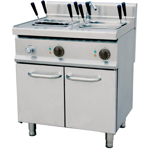Professional Pasta cooker Electric 24kW 2x28 litre Floor standing | DA-THCPE80E