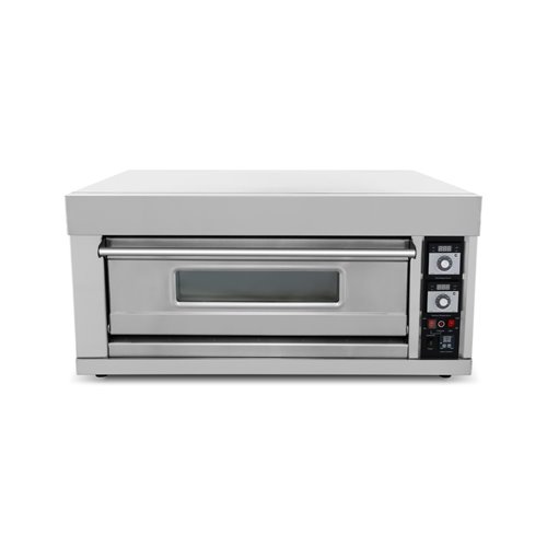 Commercial Pizza Oven Electric 860x630mm 6.6kW Capacity 6 pizzas at 12&quot Digital | DA-EO102D