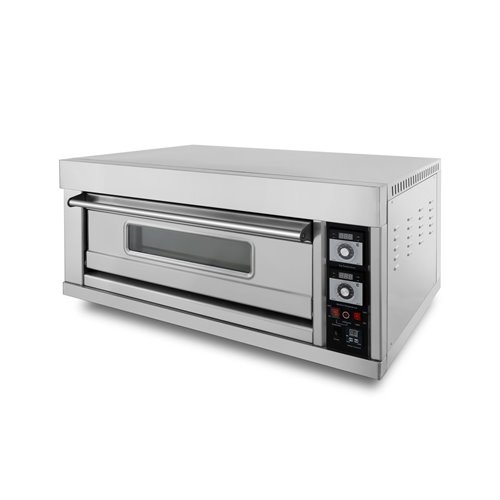 Commercial Pizza Oven Electric 860x630mm 6.6kW Capacity 6 pizzas at 12&quot Digital | DA-EO102D