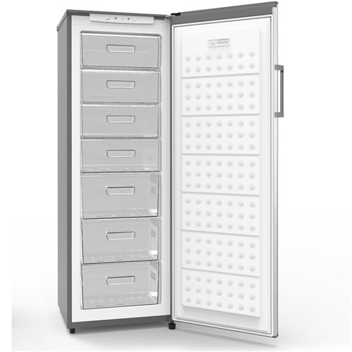 Commercial Freezer Upright cabinet 235 litres Stainless steel Single door | DA-AX250NXF