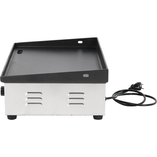 Commercial Griddle Smooth 540x380mm Enamelled plate 2.2kW Electric | DA-EG5438