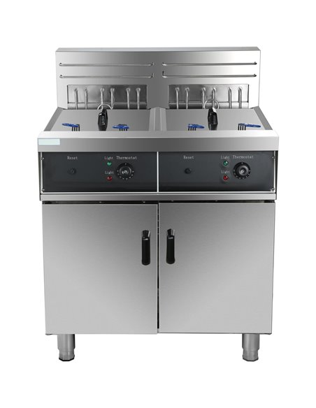 Commercial Fryer Single Electric 60 litre 20kW Free standing | DA-HEF262