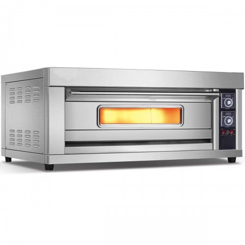 Commercial Pizza Oven Electric 1270x630mm 8kW Capacity 8 Pizzas at 12" - Digital display | Stalwart DA-MAREO103D