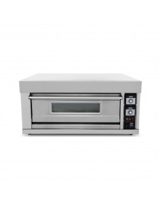 Commercial Pizza Oven Electric 860x630mm 6.6kW Capacity 6 pizzas at 12" - Digital display | Stalwart DA-MAREO102D