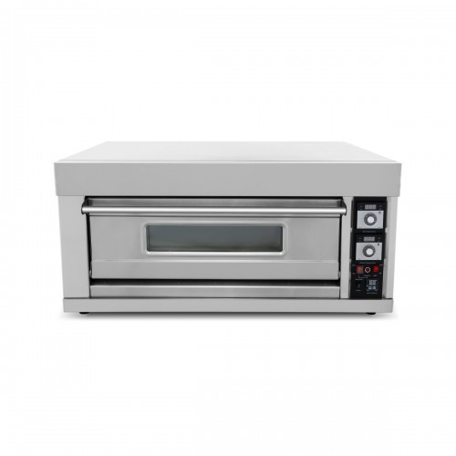 Commercial Pizza Oven Electric 860x630mm 6.6kW Capacity 6 pizzas at 12" - Digital display | Stalwart DA-MAREO102D