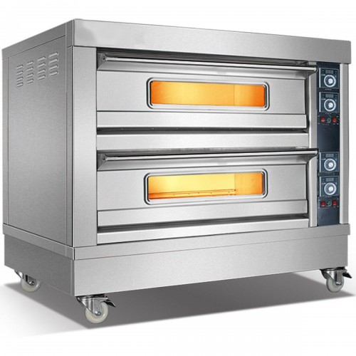 Commercial Pizza Oven Electric 870x630mm 13.2kW Capacity 12 Pizzas at 12" - Digital display | Stalwart DA-MAREO204D