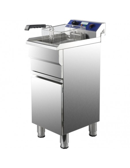 Commercial Fryer Single Electric 16 litre 5kW Free standing | DA-HEF161C