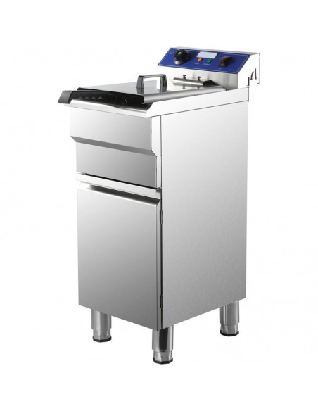 Commercial Fryer Single Electric 16 litre 5kW Free standing | DA-HEF161C
