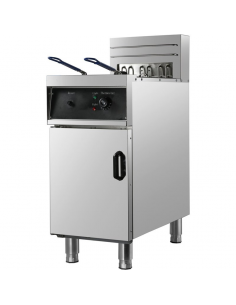 Commercial Fryer Single Electric 30 litre 10kW Free standing | DA-HEF26 2