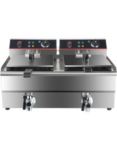 Commercial Fryer Double...