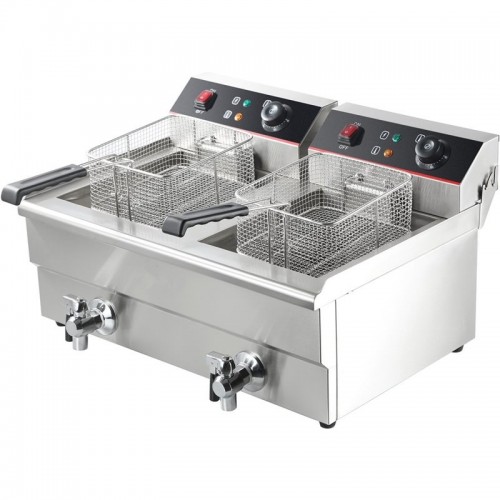 Commercial Fryer Double Electric 2x13...